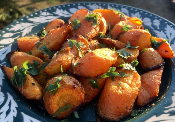 Buttered Roasted Carrots