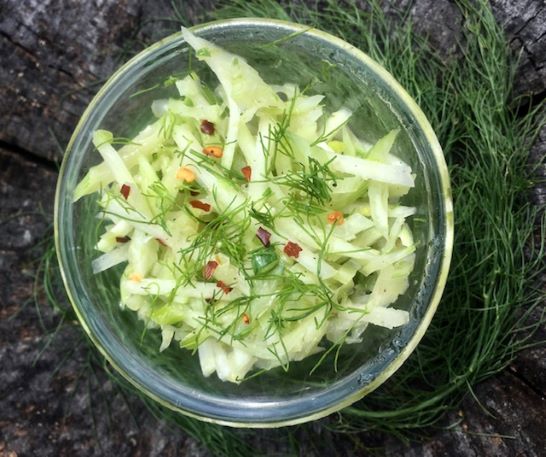 Fennel & Kohlrabi Salad